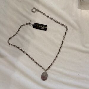 Ralph Lauren Sterling Silver Chain Necklace